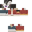 Minecraft skin texture, 64x64 pixels