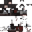 Minecraft skin texture, 64x64 pixels