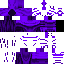 Minecraft skin texture, 64x64 pixels