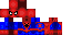 Minecraft skin texture, 64x32 legacy pixels