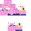 Minecraft skin texture, 64x64 pixels