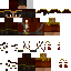 Minecraft skin texture, 64x64 pixels