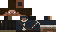 Minecraft skin texture, 64x32 legacy pixels