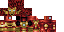 Minecraft skin texture, 64x32 legacy pixels
