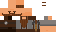 Minecraft skin texture, 64x32 legacy pixels