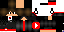 Minecraft skin texture, 64x32 legacy pixels