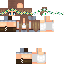 Minecraft skin texture, 64x64 pixels