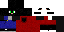 Minecraft skin texture, 64x32 legacy pixels