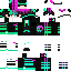 Minecraft skin texture, 64x64 pixels