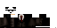 Minecraft skin texture, 64x32 legacy pixels