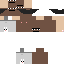Minecraft skin texture, 64x64 pixels