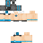 Minecraft skin texture, 64x64 pixels