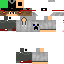 Minecraft skin texture, 64x64 pixels