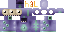 Minecraft skin texture, 64x32 legacy pixels