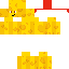 Minecraft skin texture, 64x64 pixels