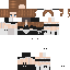 Minecraft skin texture, 64x64 pixels