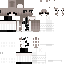 Minecraft skin texture, 64x64 pixels