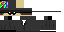 Minecraft skin texture, 64x32 legacy pixels