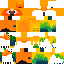 Minecraft skin texture, 64x64 pixels