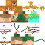 Minecraft skin texture, 64x64 pixels