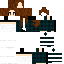 Minecraft skin texture, 64x64 pixels