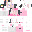Minecraft skin texture, 64x64 pixels