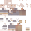 Minecraft skin texture, 64x64 pixels