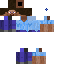 Minecraft skin texture, 64x64 pixels