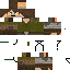 Minecraft skin texture, 64x64 pixels