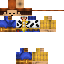 Minecraft skin texture, 64x64 pixels