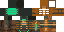 Minecraft skin texture, 64x32 legacy pixels