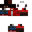 Minecraft skin texture, 64x64 pixels