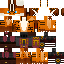 Minecraft skin texture, 64x64 pixels