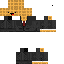 Minecraft skin texture, 64x64 pixels