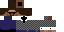 Minecraft skin texture, 64x32 legacy pixels