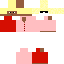 Minecraft skin texture, 64x64 pixels