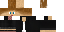 Minecraft skin texture, 64x32 legacy pixels