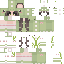 Minecraft skin texture, 64x64 pixels