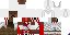 Minecraft skin texture, 64x32 legacy pixels
