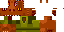 Minecraft skin texture, 64x32 legacy pixels