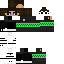 Minecraft skin texture, 64x64 pixels
