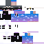 Minecraft skin texture, 64x64 pixels