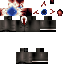 Minecraft skin texture, 64x64 pixels