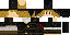 Minecraft skin texture, 64x32 legacy pixels