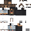 Minecraft skin texture, 64x64 pixels