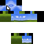 Minecraft skin texture, 64x64 pixels