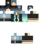 Minecraft skin texture, 64x64 pixels