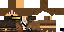Minecraft skin texture, 64x32 legacy pixels
