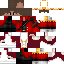 Minecraft skin texture, 64x64 pixels