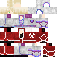 Minecraft skin texture, 64x64 pixels